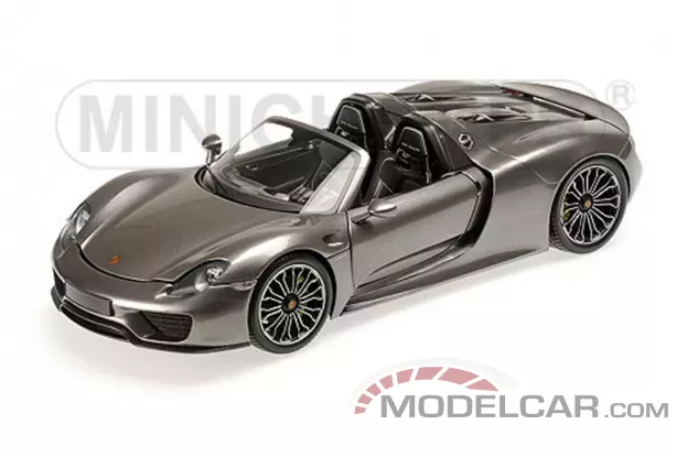 Minichamps Porsche 918 Spyder 2013 grey metallic 1:18 110062430