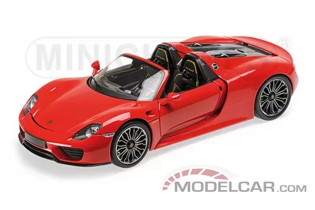 Minichamps Porsche 918 Spyder 2013 red 1:18 110062435