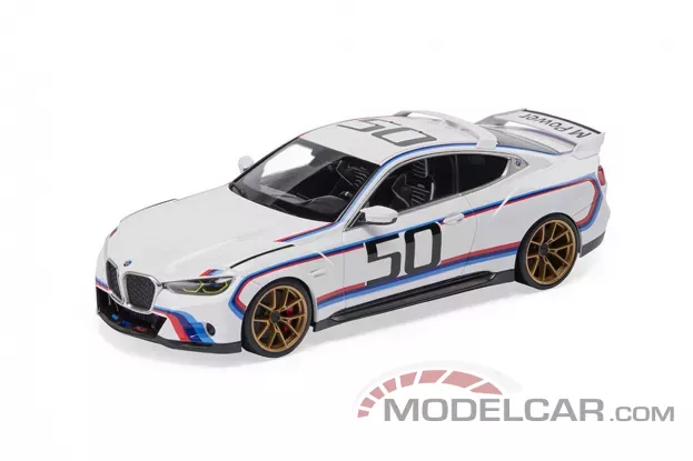 Norev BMW 3.0 CSL Hommage R 50 Jahre M white 1:18 80432864218
