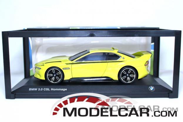 Norev BMW 3.0 CSL Hommage Yellow dealer edition 80432413753