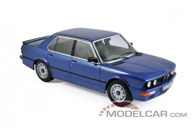 Norev BMW M535i e28 1987 Blue metallic 1:18 183267