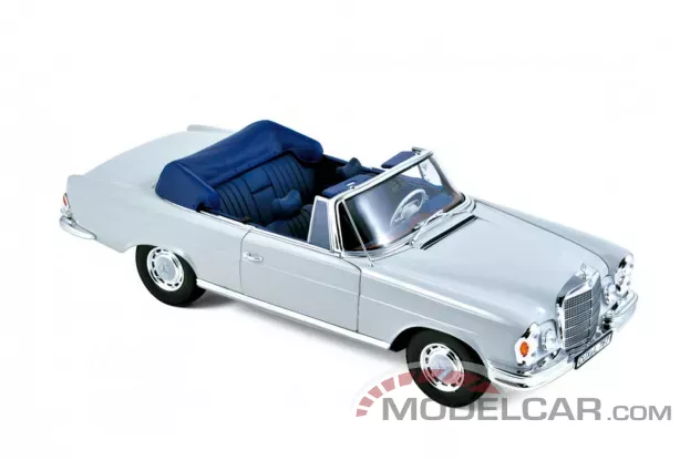 Norev Mercedes-Benz 280 SE W108 Cabriolet 1968 Light Grey 1:18 183530