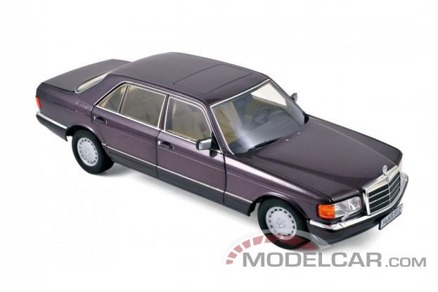 Norev Mercedes-Benz 560 SEL W126 1991 Purple metallic 183544