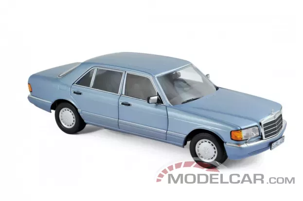 Norev Mercedes-Benz 560 SEL W140 1990 Pearl Blue metallic 1:18 183464