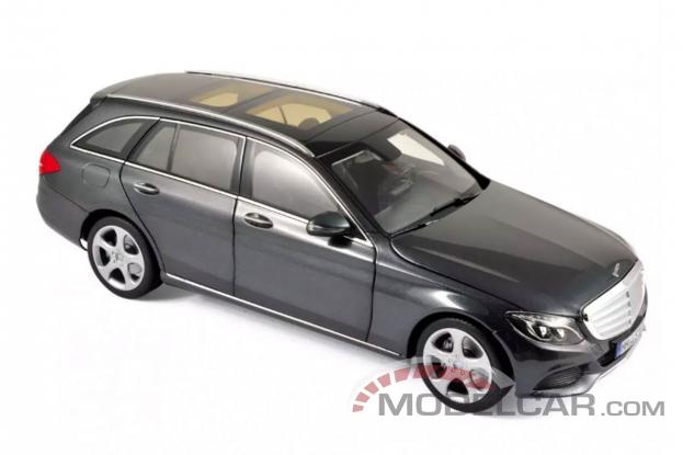 Norev Mercedes-Benz C-Klasse Estate 2014 S205 Grey metallic 183475