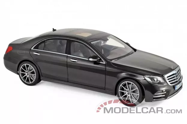 Norev Mercedes-Benz S-Class W222 AMG-Line 2018 Ruby Black metallic 1:18 183483