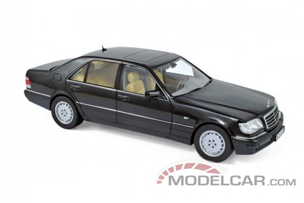 Norev Mercedes-Benz S320 W140 1997 Black metallic 183721