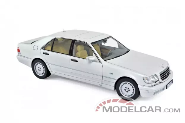 Norev Mercedes-Benz S320 W140 1997 White metallic 1:18 183720