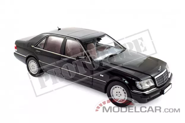 Norev Mercedes-Benz S600 W140 1997 Black 1:18 183722