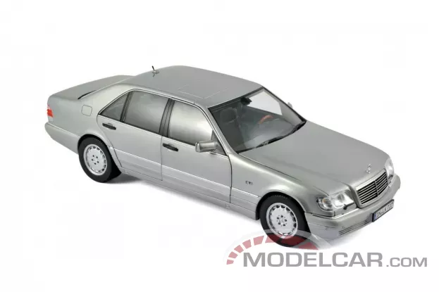 Norev Mercedes-Benz S600 W140 1997 Pearl Light Grey 1:18 183563