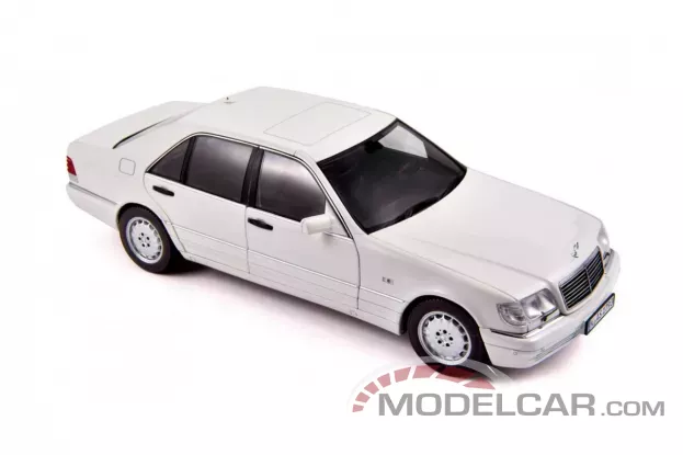 Norev Mercedes-Benz S600 W140 1997 White 1:18 183562