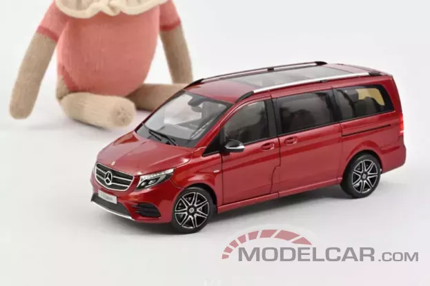 Norev Mercedes-Benz V-Class AMG-Line W447 Frankfurt Car Show 2017 hyazinthrot metallic 1:18 B66004166