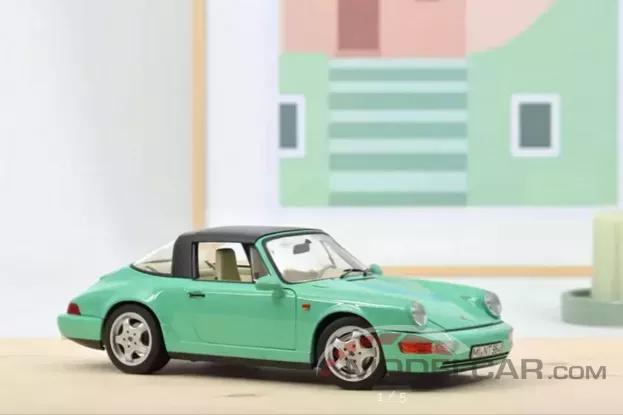 Norev Porsche 911 964 Carrera 4 Targa 1991 Green Online Exclusive 1:18 187341