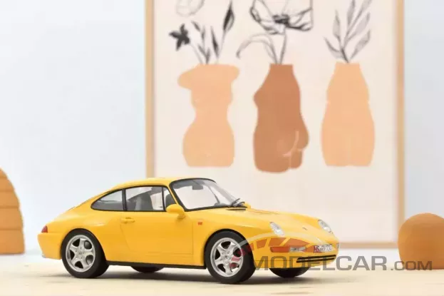 Norev Porsche 911 993 Carrera 1994 Yellow 1:18 187596