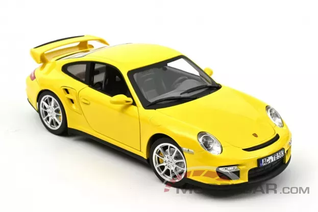 Norev Porsche 911 997 GT2 2010 Yellow 1:18 187599