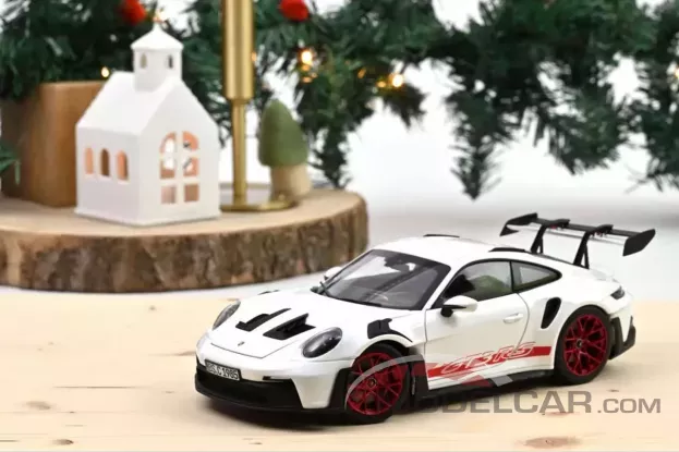 Norev Porsche 911 GT3 RS 2022 black red 1:18 187352