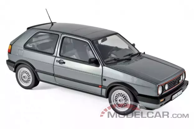 Norev Volkswagen Golf 2 GTI 1990 Grey metallic 1:18 188442