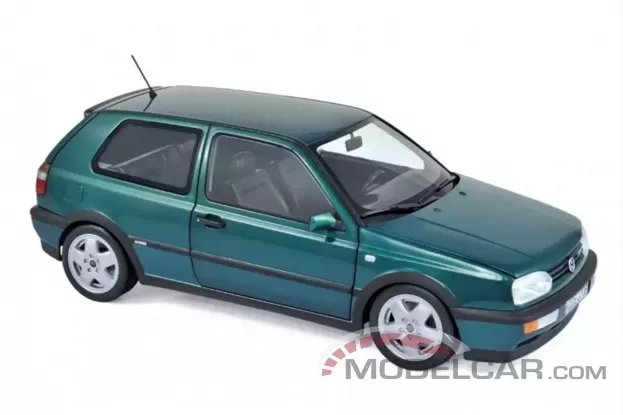Norev Volkswagen Golf 3 VR6 1996 Green metallic 1:18 188437