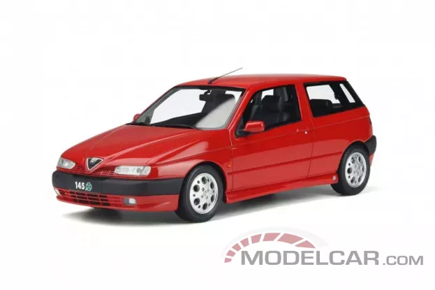 Ottomobile Alfa Romeo 145 Quadrifoglio 1998 Rosso Alfa 1:18 OT361