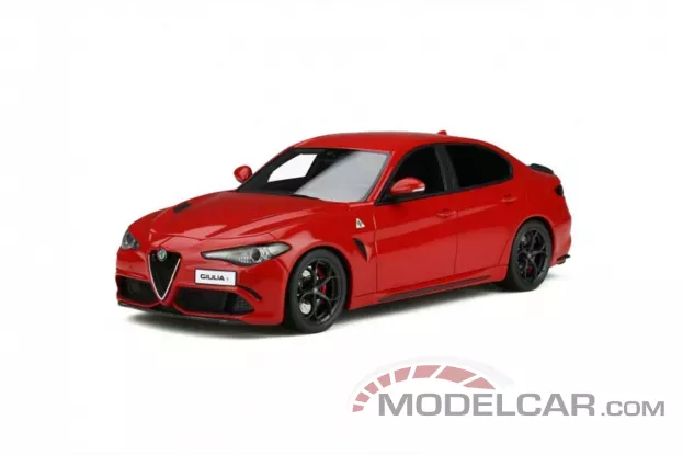 Ottomobile Alfa Romeo Giulia Quadrifoglio 952 2017 Rosso Alfa 1:18 OT801