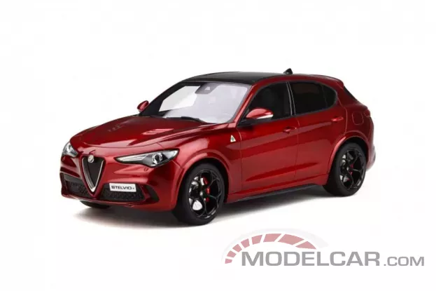 Ottomobile Alfa Romeo Stelvio Quadrifoglio 2017 Rosso Competizione 1:18 OT285