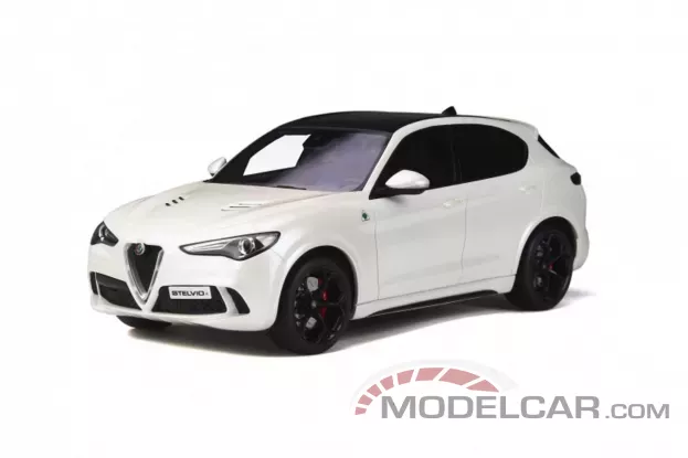 Ottomobile Alfa Romeo Stelvio Quadrifoglio white 1:18 OT830
