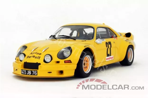 Ottomobile Alpine A110 1800S Groupe 5 yellow 1:18 OT092
