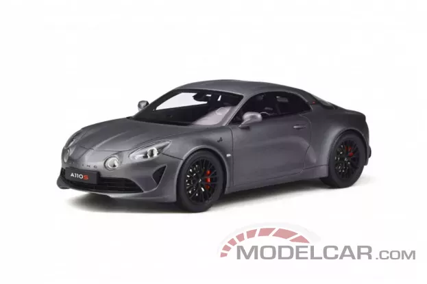 Ottomobile Alpine A110S 2019 Gris Tonnerre Mat 1:18 OT809
