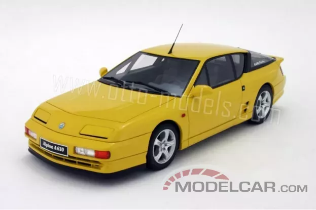 Ottomobile Alpine A610 Turbo yellow 1:18 OT030