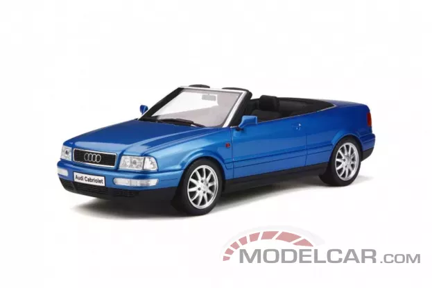 Ottomobile Audi 80 B3 Cabriolet 2.8 1998 Kingfisher Blue 1:18 OT825
