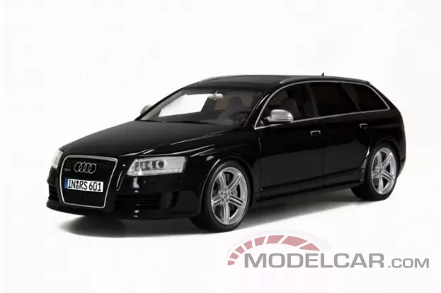 Ottomobile Audi RS6 Avant C6 2008 Phantom Black Pearl Effect L8 1:18 OT613