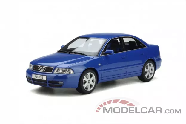 Ottomobile Audi S4 B5 2.7L BiTurbo 1998 Nogaro Blue 1:18 OT373