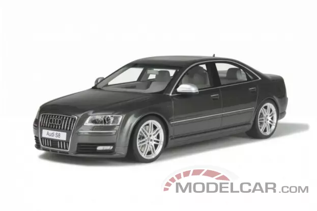 Ottomobile Audi S8 D3 5.2L V10 FSI Sports Limousine 2008 Daytona Grey 1:18 OT205