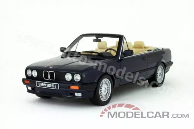 Ottomobile BMW 325i E30 convertible Atlantis Blue 1:18 OT114