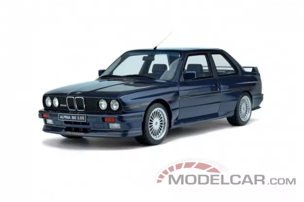 Ottomobile BMW Alpina B6 3.5 e30 1986 Alpina Blue Metallic 1:12 G074