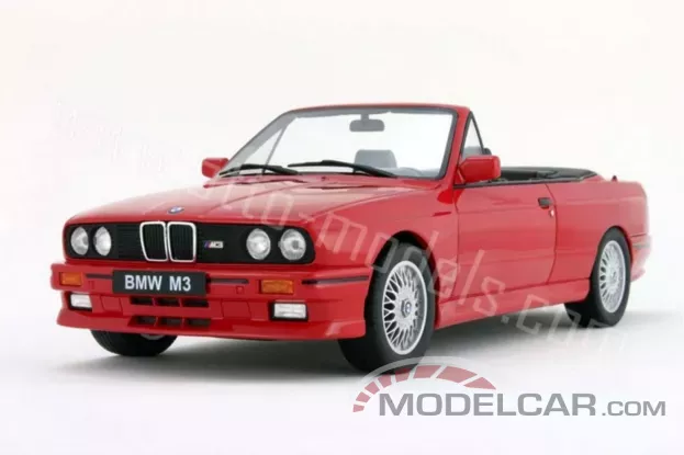 Ottomobile BMW M3 Cabriolet e30 red 1:18 OT077