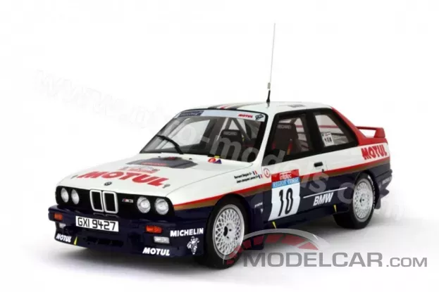 Ottomobile BMW M3 e30 Groupe A Tour de Corse 1987 white 1:18 OT558