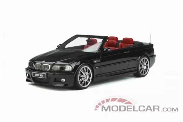 Ottomobile BMW M3 e46 Convertible 2004 Jet Black 1:18 OT380