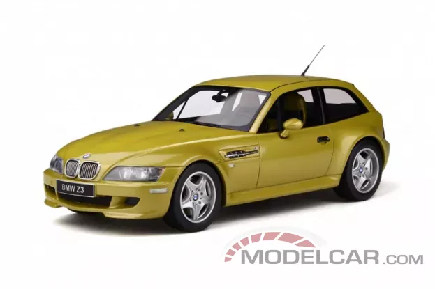 Ottomobile BMW Z3 M coupe 1999 Phoenix Yellow 1:18 OT866