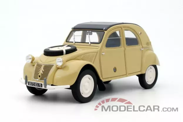 Ottomobile Citroen 2cv Sahara 1961 Jaune Panama 1:18 OT1027