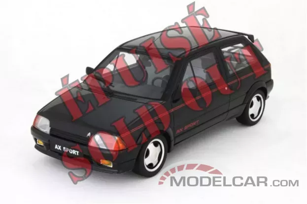 Ottomobile Citroen AX Sport 1988 black 1:18 OT529