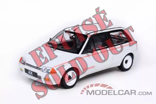 Ottomobile Citroen AX Sport 1988 white 1:18 OT011