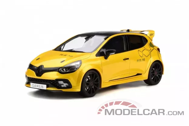 Ottomobile Concept Car Clio 4 R.S. 16 2016 Jaune Sirius 1:18 OT629