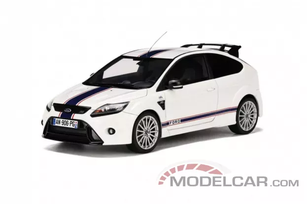 Ottomobile Ford Focus RS Mk2 Le Mans 2010 White 1:18 OT1009
