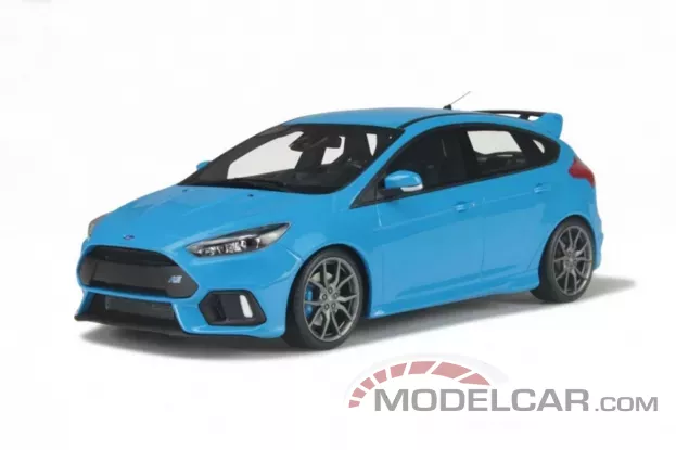 Ottomobile Ford Focus RS Mk3 2018 Nitrous Blue 1:18 OT200
