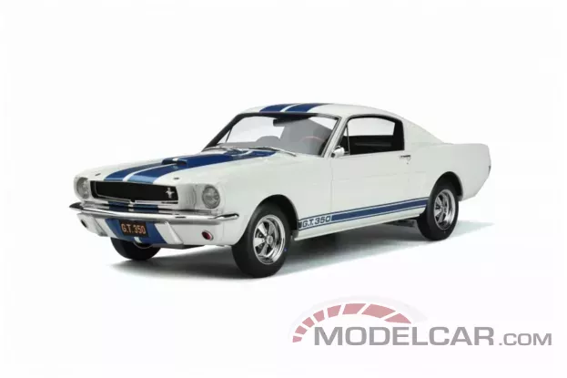 Ottomobile Ford Mustang 1 Shelby GT350 1965 White 1:12 G064