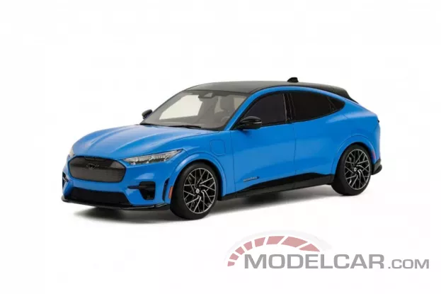 Ottomobile Ford Mustang Mach-E GT Performance 2021 Grabber Blue Metallic 1:18 OT414
