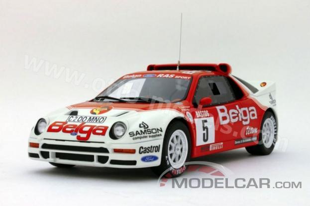 Ottomobile Ford RS 200 Rally Red White OT094