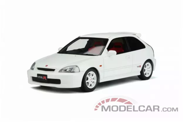 Ottomobile Honda Civic Type R EK9 1997 Championship White 1:18 OT971