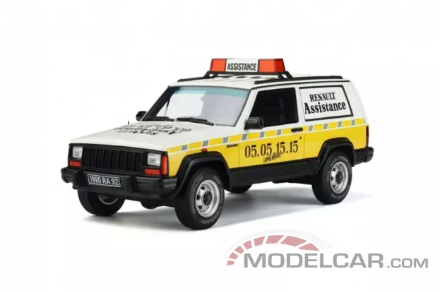 Ottomobile Jeep Cherokee 1989 Renault Assistance 1:18 OT939